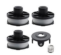 Konuooer Bobina de hilo de repuesto para Makita Dur 181/141/Ur180D con una cubierta de bobina y un resorte de 1,5 mm de diámetro 8,3 m de bobinas de nailon 195858-1/196146-9 (3 unidades)