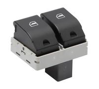 Konuooer Botón eléctrico de ventana para Ibiza 6L, interruptor de elevalunas botonera eléctrico ventana 6Q0959858, mando de control de elevalunas para Polo 9N Ibiza Córdoba