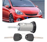 Konuooer Cilindro de cierre compatible con Opel, 90512000, cerradura de encendido, cerradura de inicio, compatible con Vectra A, Vectra B, Omega B, Calibra A, con 2 llaves 0913653