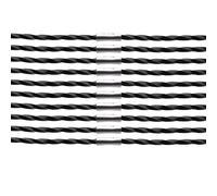 Konuooer F016800431 Hilo para recortadora compatible con Bosch AFS 23-37 rosca de corte fuerte, 37 cm x 3,5 mm (10 unidades)