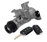Konuooer Interruptor de encendido con 2 mandos a distancia paraA3 Q3 TT Seat Altea León Beetle Golf 5 Attuatore Serratura Cerradura Encendido 1K0905851B 1K0905865