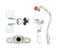 Konuooer - Kit de ruedas + desengañador, puerta lateral, rodillos de puerta corrediza 9033.S0 compatible con Ducato Boxer Jumper rodillo de puerta corredera derecha 1352331080 - Alto medio bajo