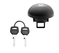 Konuooer Tapa de depósito para combustible diesel de gasolina con 2 llaves para Master II 1998-2010, color negro 7701471585 7701470950