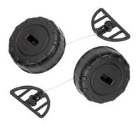 Konuooer Tapa de Tanque Combustible para Motosierra Stihl 017 018 2 Piezas de Tapa de Depósito de Aceite para MS170 MS180 Recambios Nº 1130 350 0500 Motosierra