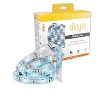 Konyks Tira LED conectada Dallas Easy - Wi-Fi + Bluetooth, Colores + Blanco ajustable, Largo 3m, compatible con Alexa y Google Home, ambientes y automatizaciones fáciles.