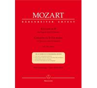 Konzert für Fagott und Orchester B-Dur KV 191 (186e). Klavierauszug