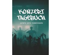 Konzerttagebuch A5 (Hip Hop Edition) - Konzertbuch für 48 Konzerte zum Ausfüllen & Einkleben von Tickets | Konzertübersicht & Jahresrückblicke