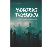 Konzerttagebuch A5 (Hip Hop Edition) - Konzertbuch für 48 Konzerte zum Ausfüllen & Einkleben von Tickets | Konzertübersicht & Jahresrückblicke