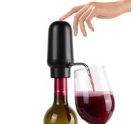 KOOCHUWAH Aireador de vino eléctrico, decantador rápido, tipo C, recargable, negro, moderno, vertedor de vino