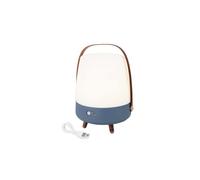 Kooduu Lampe altavoz - portátil y sin cables - conexión bluetooth y sonido de alta fidelidad, color azul - LITE-UP PLAY OCEAN