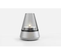 Kooduu Nordic Light Pro - lámpara y altavoz Bluetooth plateado
