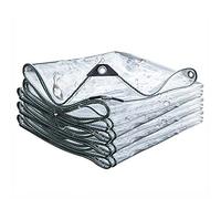 KOOEIN Lona Resistente,Lona Impermeable para Jardines,Lonas Transparentes Universales,con Ojal,toldo con Aislamiento Térmico,Lona Anticongelante Vegetal,0,35 Mm,2.3x4m/7.5x13.1ft
