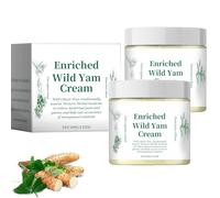 KOOFUR Crema de ñame Silvestre orgánica, Crema Corporal Natural de ñame Silvestre para Mujer, Crema hidratante de ñame Silvestre para la Cara, Crema concentrada de ñame Silvestre para nutrir la Piel