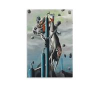 KOOHTAA Póster artístico de Oscar Domínguez Les Siphons Surréalistes, póster artístico, lienzo, decoración de pared, foto para el hogar, pósteres decorativos modernos, 60 x 90 cm