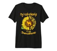 Kooikerhondje is My Sunshine Sunflower Dog Paw Puppy Lover Camiseta Premium