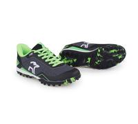 Kookaburra Orbit Hockey Shoe, Zapato Unisex niños, Negro Lima, Talla 2