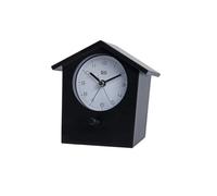 KOOKOO EarlyBird Negro, Reloj Despertador con Canto de pajaros y un Gong de Tres Tonos, Despertar con grabaciones de la Naturaleza