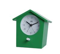KOOKOO EarlyBird Verde, Reloj Despertador con Canto de pajaros y un Gong de Tres Tonos, Despertar con grabaciones de la Naturaleza