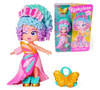 KOOKYLOOS Serie Golden Gala Lily, Muñeca Coleccionable de la Serie Golden Gala, Contiene la muñeca Lily, 1 Bolso, Ropa y Zapatos de Moda y 1 Accesorio, 1 muñeca, 3 Caras Diferentes