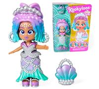 KOOKYLOOS Serie Golden Gala Pearl, Muñeca Coleccionable de la Serie Golden Gala, Contiene la muñeca Pearl, 1 Bolso, Ropa y Zapatos de Moda y 1 Accesorio, 1 muñeca, 3 Caras Diferentes