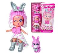 KOOKYLOOS Serie Pet Party ALICE -Muñeca coleccionable Alice con un conejo de mascota. Incluye la muñeca Kookyloos Alice, 1 mascota, ropa y zapatos de moda y 1 accesorio. ¡1 muñeca, 3 caras diferentes!