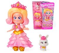 KOOKYLOOS Serie Princess,Dream Wonderland-Muñeca Coleccionable de la Serie Princess.Contiene muñeca,Conjunto de Ropa y Zapatos temática Princesa,Accesorio y Mascota.¡1 muñeca, 3 Caras Diferentes!