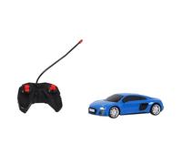 Kool Speed Audi R8 V10 Coupé RC Auto 1:24 Azul | Vehículo teledirigido con Faros LED y Control de precisión | Interior y Exterior Racing Fun