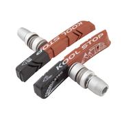 Kool Stop Doble Compuesto Montaña Zapatas de Freno Rosca para Lineal Tirar Negro