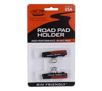 Kool Stop Dura 2 Almohadillas De Carretera, Soporte Con Almohadillas - Negro Pr