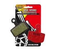 Kool Stop Magura Mt2 Pastillas Freno Disco, Scheibenbremsbelag, Schwarz, D160, Rojo, Talla Única