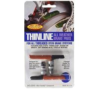 Kool Stop V-Brake Zapata Completa MTB, Unisex Adulto, Rojo, Talla Única