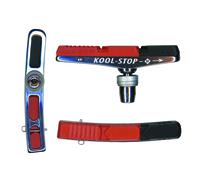 Kool Stop V-Tipo 2 Almohadillas, Rosca - Negra