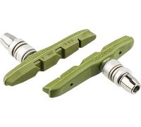 Kool Stop Zapatas de frenos V-Brake T2 Thinline cerámica verde one_size