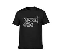 Kool & The Gang Rnb Soul Funk Vinyl Celebration Get Down On It Live Unisex T-Shirt Printed tee Black Mens Top Shirt M