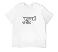 Kool & The Gang T-Shirt Rnb Soul Funk Vinyl Celebration Get Down On It Live Short-Sleeved Shirt Top Sweatshirt T-Shirt White M