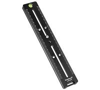 Koolehaoda 240 mm Carril multipropósito Placa de liberación rápida Extra Larga Compatible con Arca-Swiss Standard para cámara DSLR Flash Speedlite LED Luz de Video