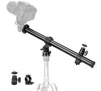 Koolehaoda 42cm Brazo de Extensión para Trípode,Columna Central Horizontal Giratorio de 360 ° para Fotografía Macro de Estudio al Aire Libre,Carga de hasta 10kg