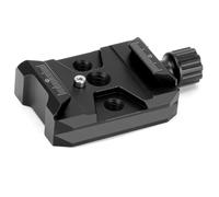 Koolehaoda Abrazadera de placa de liberación rápida Arca Swiss QR adaptador de abrazadera con agujero de tornillo de 3/20.3 cm y 1/10.2 cm compatible con estabilizador de cámara réflex digital,