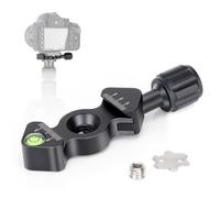 koolehaoda Abrazadera QR de aluminio de liberación rápida compatible con Arca Swiss Standard para trípode Ballhead Monopod L Bracket
