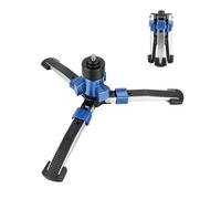 Koolehaoda Base Monopie de Mesa Portátil con Bloqueo de Pie, Base Monopie de Mesa de Aluminio con Tornillo de 3/8" para Cámaras DSLR Sony, Nikon y Canon, Capacidad de Carga de 5 kg