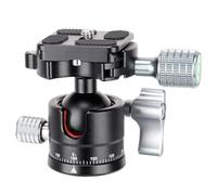 Koolehaoda Mini cabeza de trípode E1 Cabeza de bola Con placa de liberación rápida. Peso neto solamente 170G, carga máxima: 8KG (E1-ballhaed)