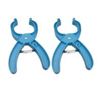 Koolenry 2 Piezas Herramienta de Seguridad para Ojos, Herramienta Auxiliar para Colocar Ojos de Seguridad para Tejer A Crochet, Herramientas de Crochet para Ojos de Seguridad para Crochet