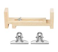 Koolenry Abrazadera Madera para Pulseras, Fabricante de Pulseras con Abrazadera Madera, Kit de Herramientas para Tejer Pulseras, Abrazadera para Pulseras Tejidas A Mano para Hacer Tú Mismo