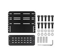 Koolenry Accesorios para Simulador de Conducción de Coches de Carreras, Reposapiés, Pedal de Freno y Acelerador, Base para Juego de Simulador de Carreras