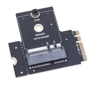 Koolenry Adaptador Convertidor de Elevador M.2 Key A+e. Placa de Extensión M2 NGFF Key A/e A A/e para Tarjeta de Expansión M.2 Key A+e SATA 3.0 de 6 Gbps.