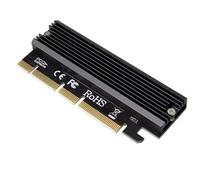 Koolenry Adaptador NVMe M2 M.2 M Key 2230 2242 2260 2280 SSD A PCI-e 3.0 Tarjeta Conversora Compatible con PCIE X4 X8 X16