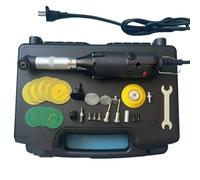 Koolenry Amoladora Eléctrica de 350 W y 90 Grados para Joyería, Madera, Grabado, Pulido de Moldes, Limpieza de Azulejos de Cerámica, Color Negro (UE)