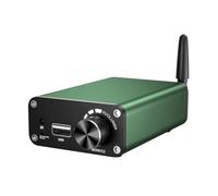 Koolenry Amplificador de Audio Digital HiFi Bluetooth TPA3116 Estéreo de 2.0 Canales, Clase D, 200 W de Potencia, 24 V, 5 A, Enchufe UE.
