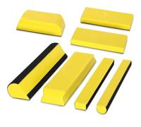 Koolenry Bloques de Lijado para Carrocería, Bloque de Lijado para Carrocería, Juego de 7 Bloques de Lijado Manual, Bloques de Lijado para Carrocería