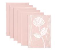 Koolenry Bloques de Linóleo para Grabado, 6 Unidades de 4 X 6 Pulgadas, Kit de Impresión con Bloques de Linóleo de Goma para Tallado de Sellos.